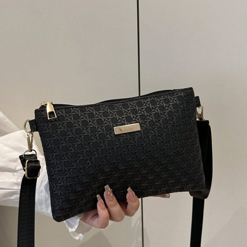 New Rhombus Women's Handbag – Small Unique Square Shoulder Bag