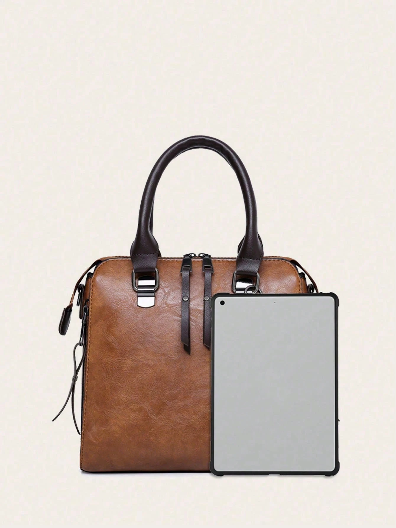4-Piece Women's Bag Set – Handbag, Shoulder Bag, Messenger Bag & Wallet - Image 5