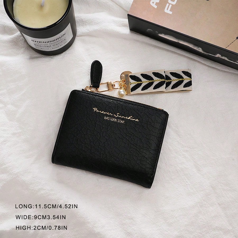 Dark Gothic Pendant Folding Wallet – Vintage Coin Purse - Image 4