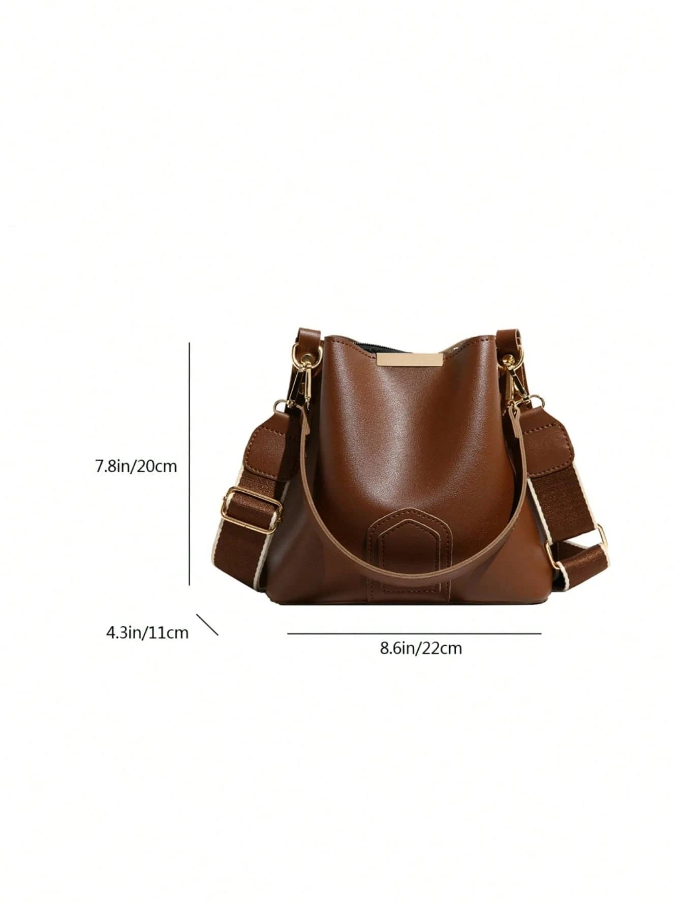 Fashionable & Unique Women's Casual Bucket Bag - Image 3