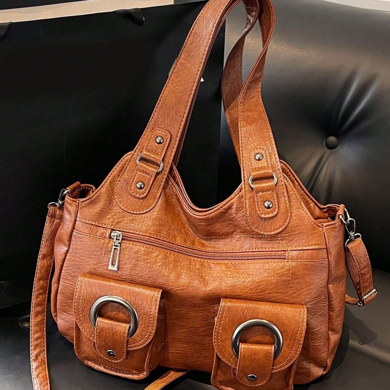 Large-Capacity Women's Shoulder & Tote Bag