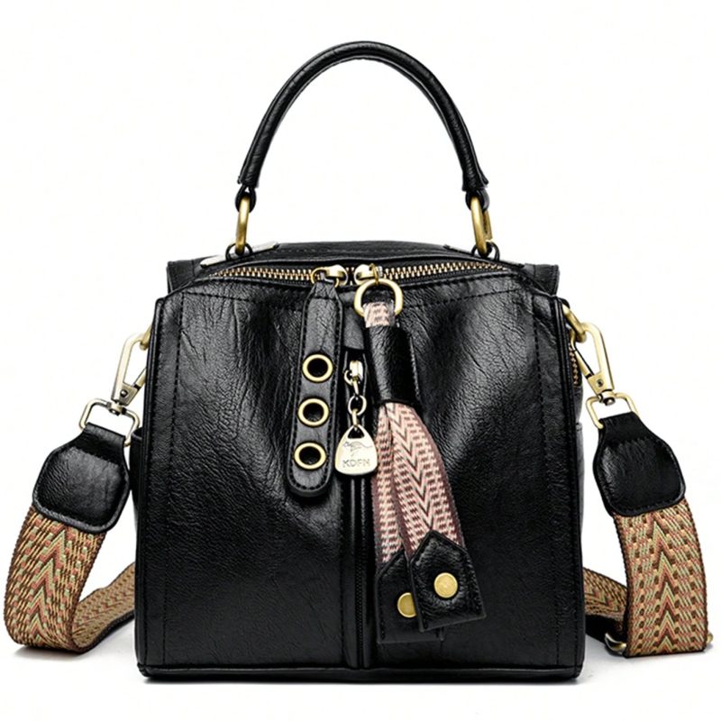 Luxury Soft Leather Women's Handbag – Fashionable Shoulder Bag
