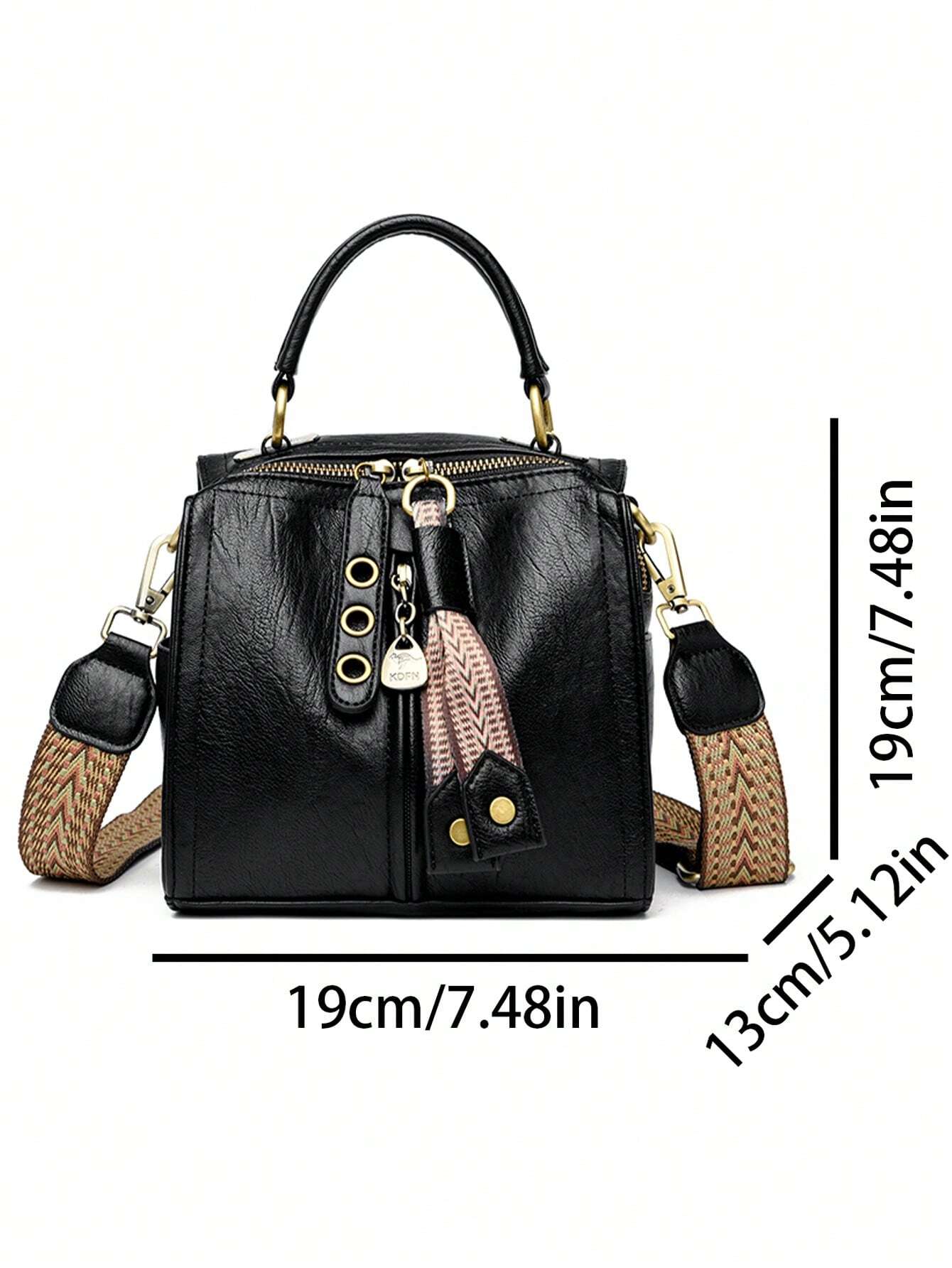 Luxury Soft Leather Women's Handbag – Fashionable Shoulder Bag - Image 4