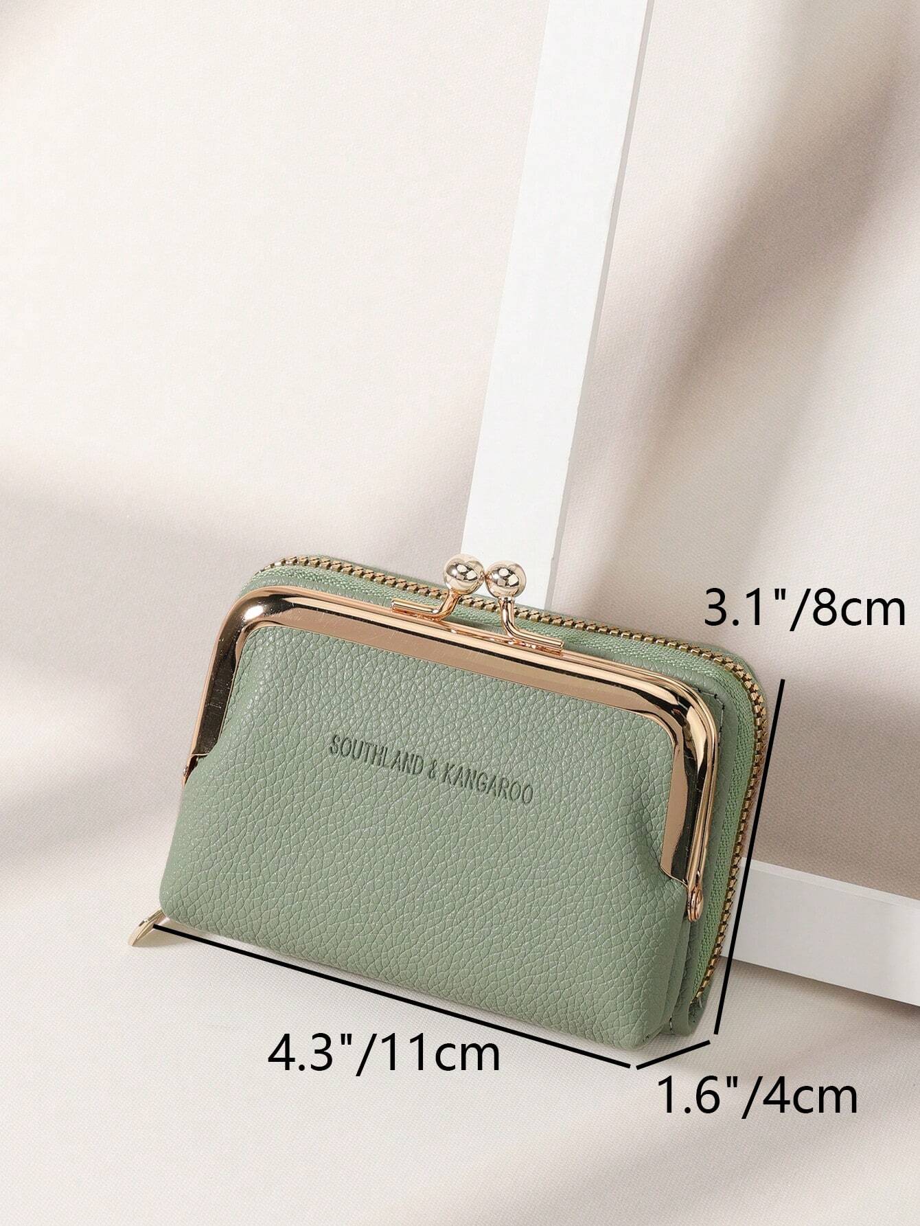 Women’s Short PU Leather Wallet – Multifunctional Coin & Card Holder - Image 6