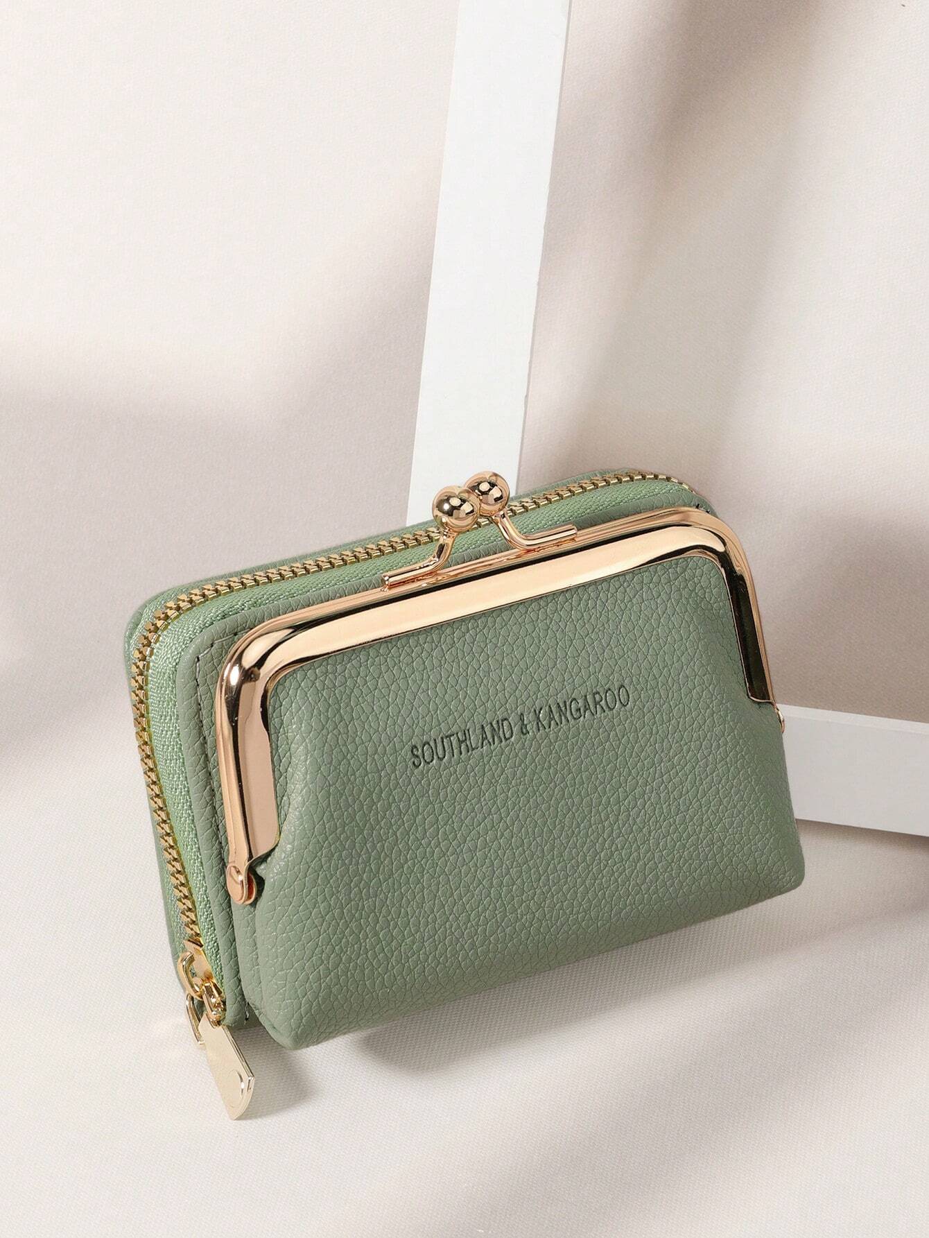 Women’s Short PU Leather Wallet – Multifunctional Coin & Card Holder - Image 2
