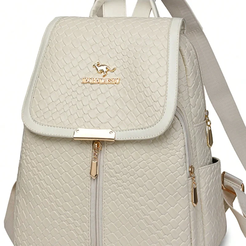 Women’s Soft Leather Backpack – Spacious & Stylish