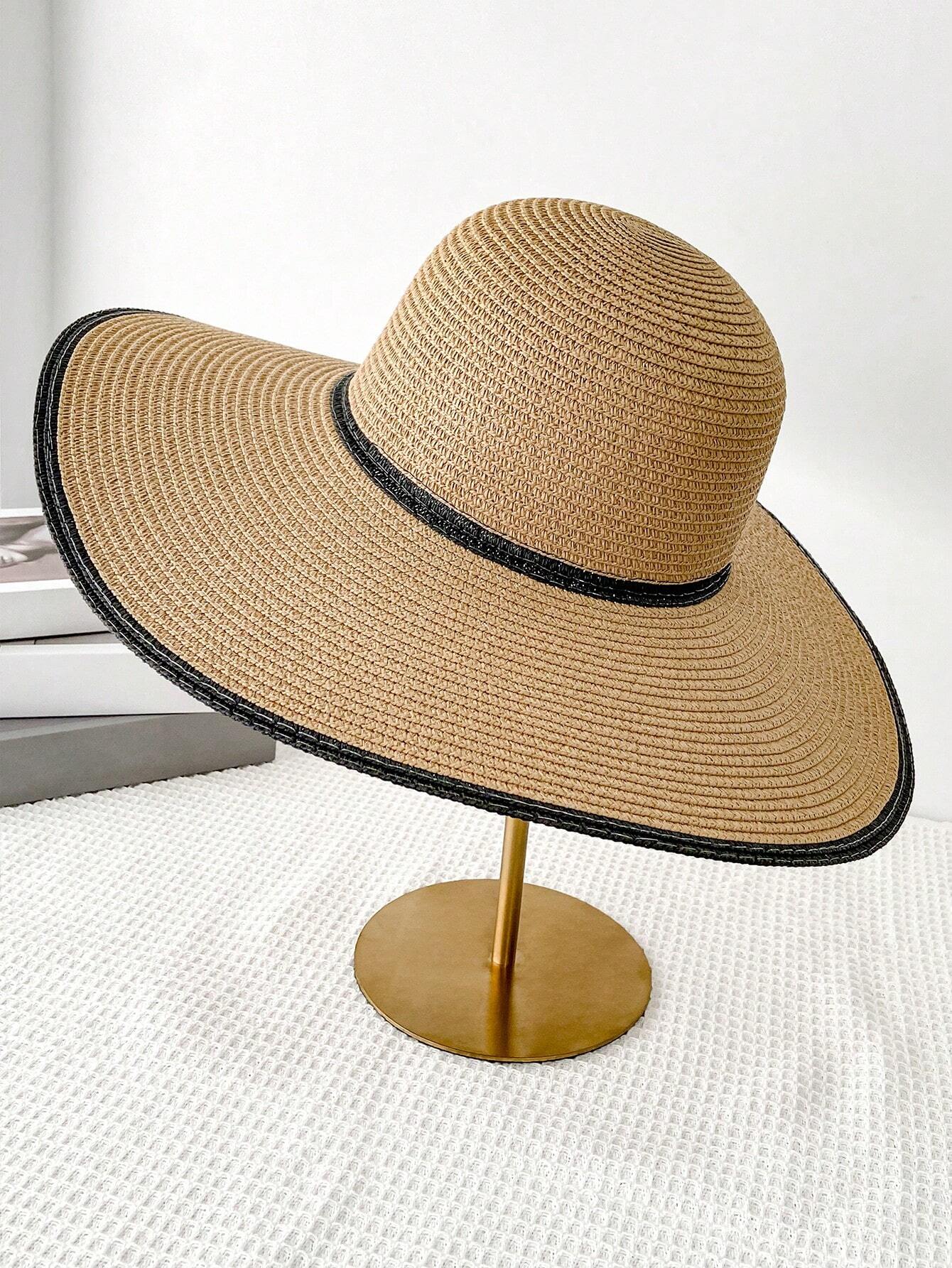 Women's Bohemian Straw Hat & Large Capacity Bag Set – Stylish Holiday & Travel Combo - Image 6
